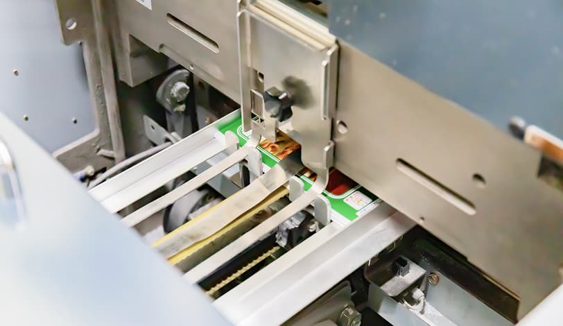 中綴じのイメージ