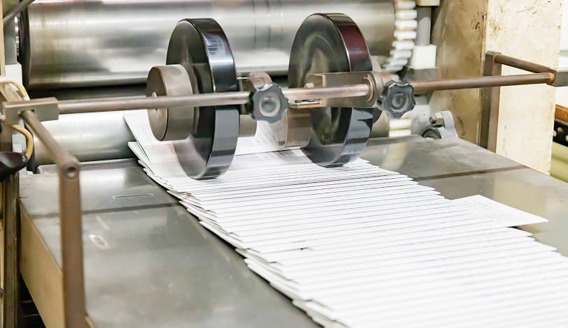 折り加工のイメージ