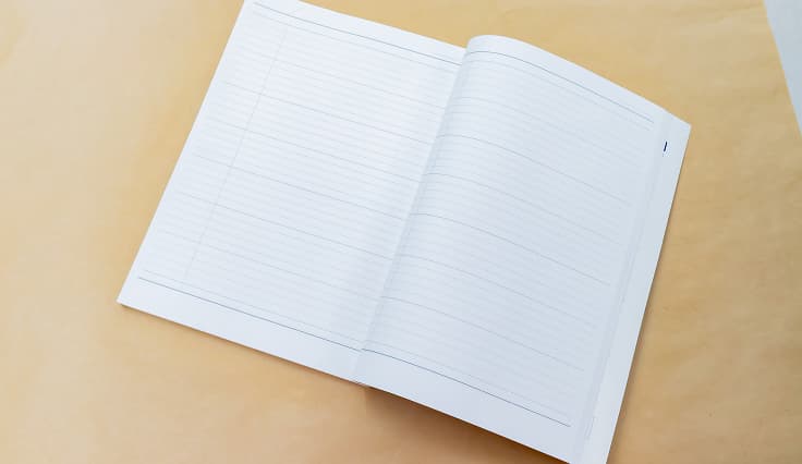 無線綴じのイメージ